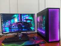 Мощный игровой компьютер Core i5-9400f, RTX 2060 6Gb, 16Gb RAM, 512Gb