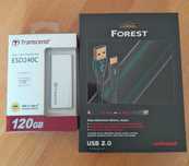 AudioQuest Forest USB A-C + Внешний SSD-диск Transcend ESD240C