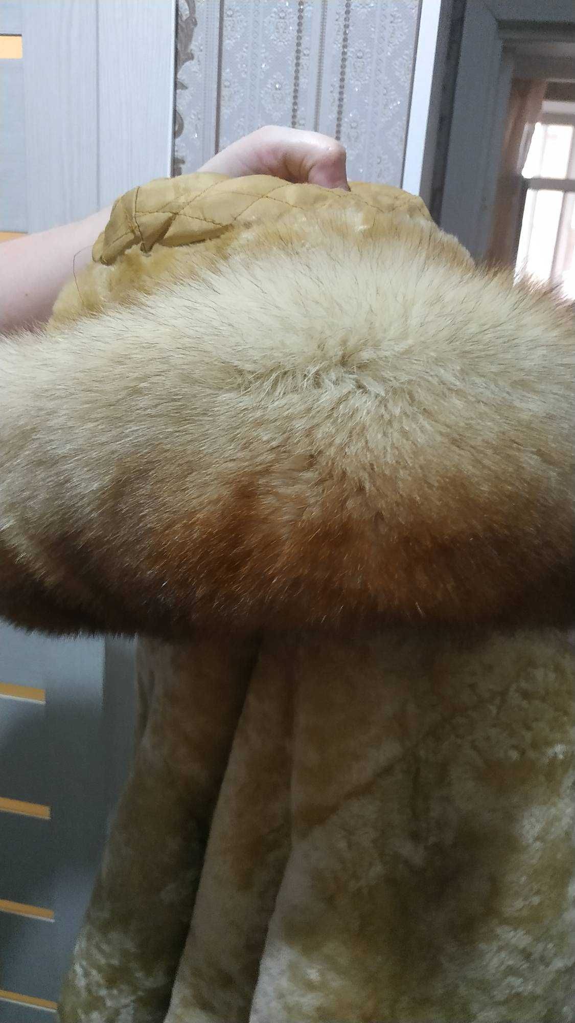 Срочно продам натуральную шубу из лисицы