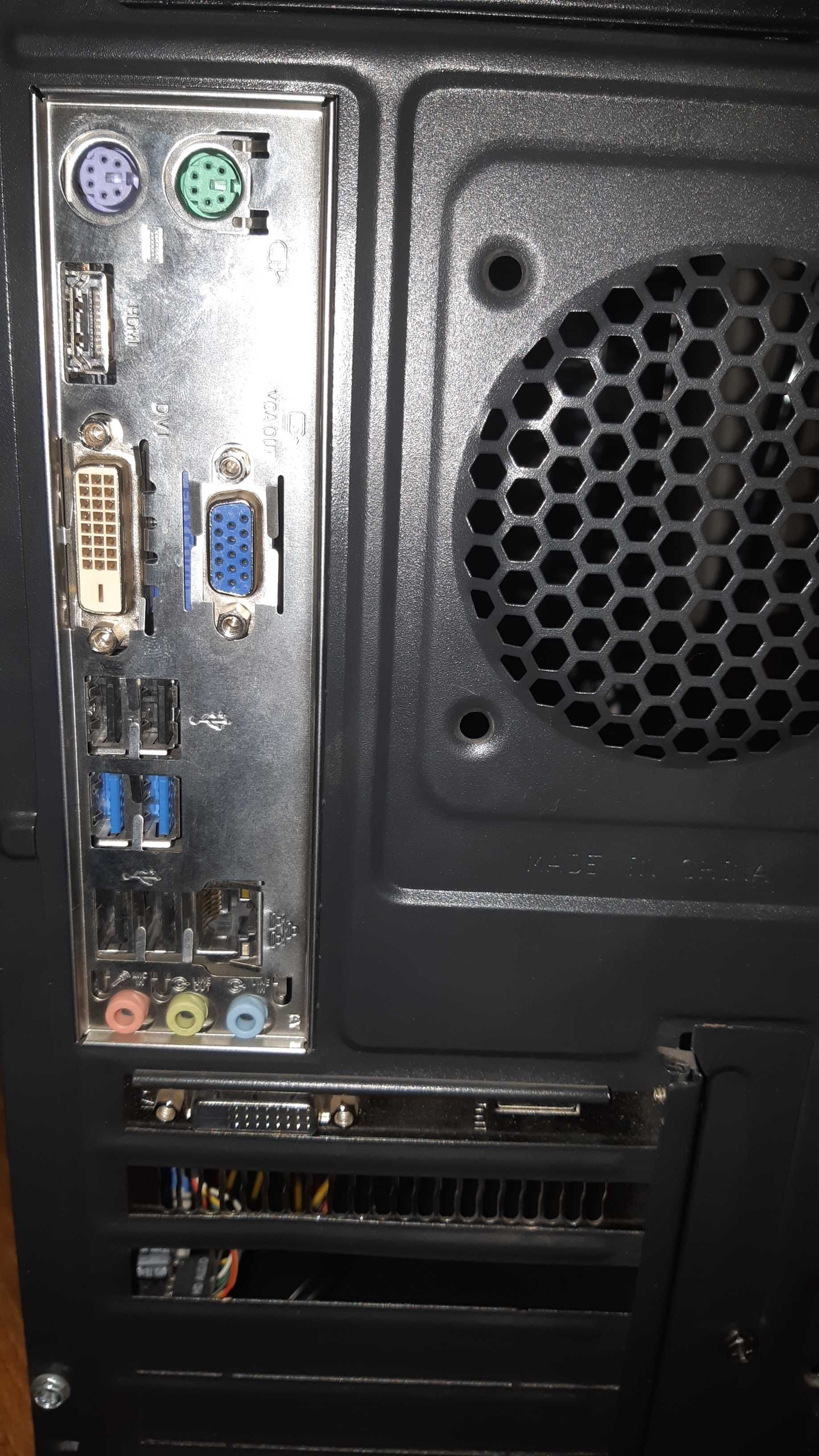 Системный блок G2020 3 ГГц/DDR3 8 Гб/SSD 80GB/HDD 320 Gb/GT1030 2Gb