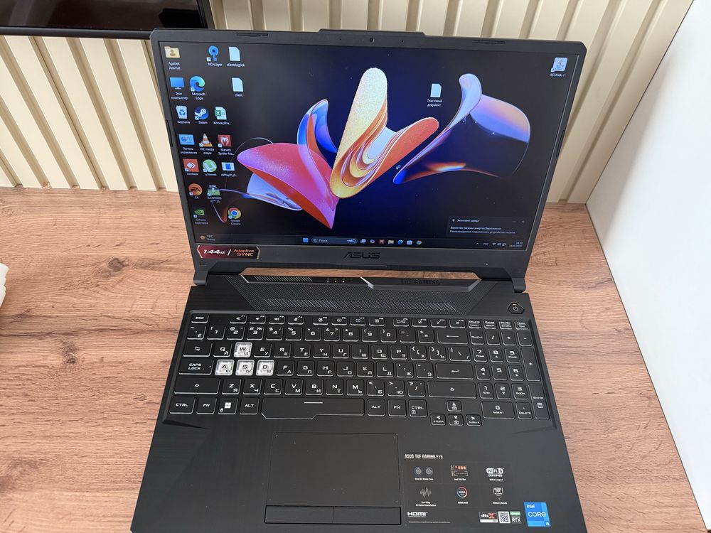 Продаю игровой ноутбук ASUS TUF Gaming A15 (FX506HC)