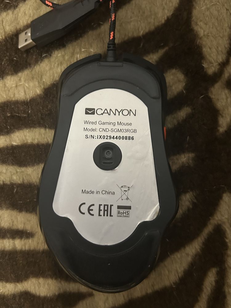 машка игровая canyon