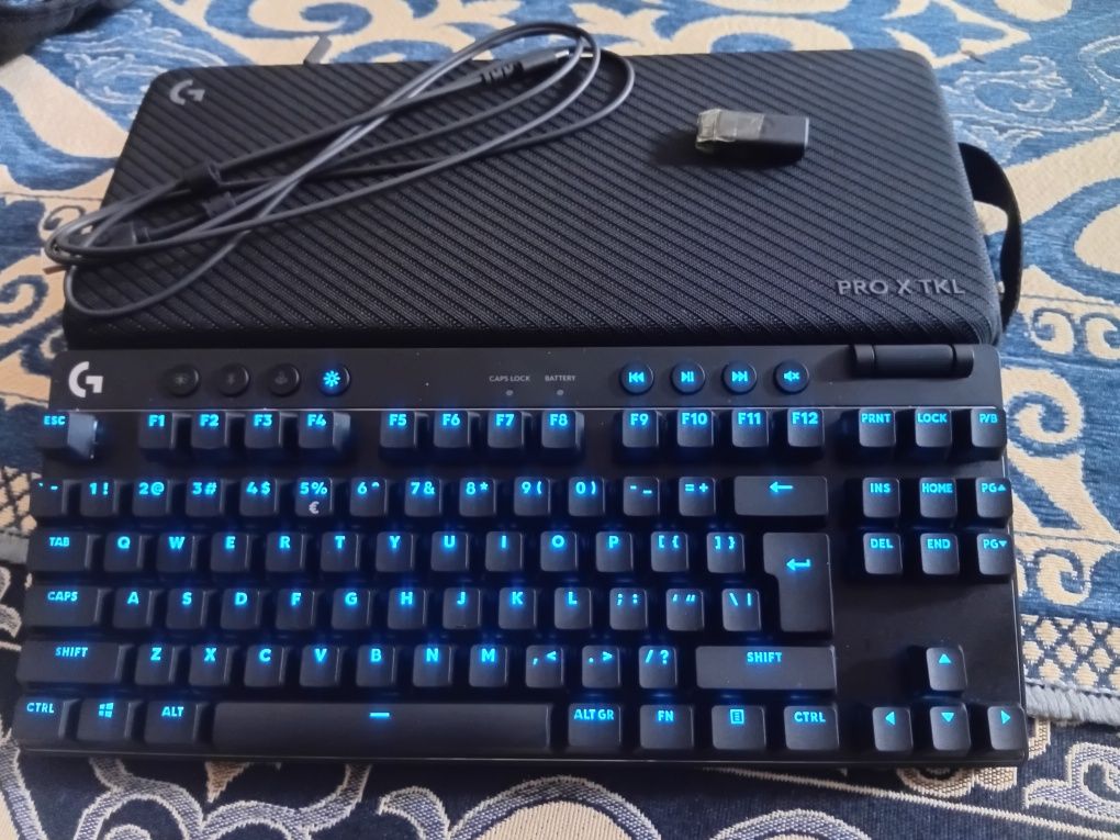 Клавиатура Logitech G Pro X TKL черный на ватсап