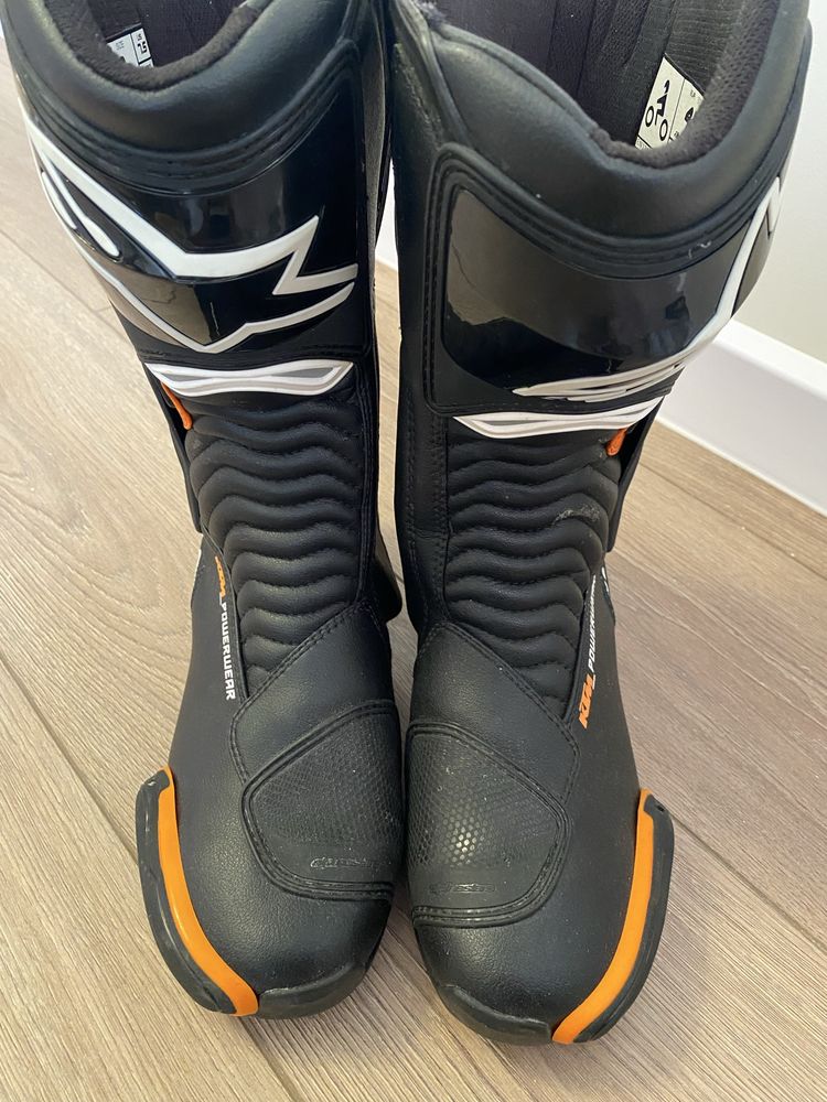 Продам боты Alpinestars коллаборация с КТМ. Состояние новое