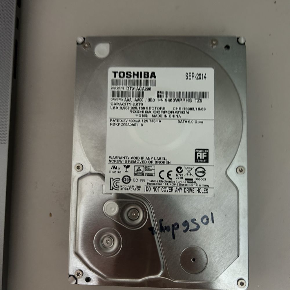 Продам жесткие диски. 3,5 1-2тб