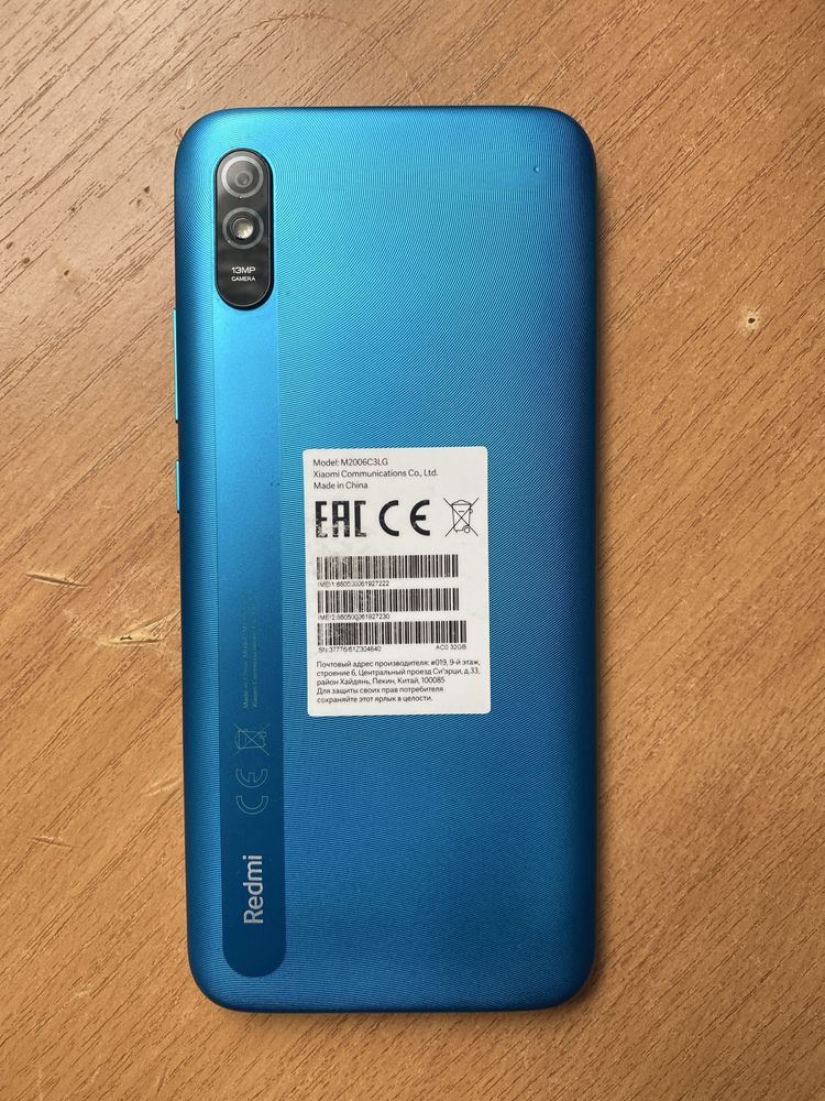 Продам xiaomi Redmi 9A