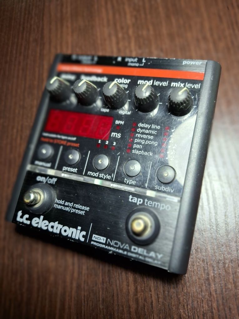 Звуковой эффект,tc electronic