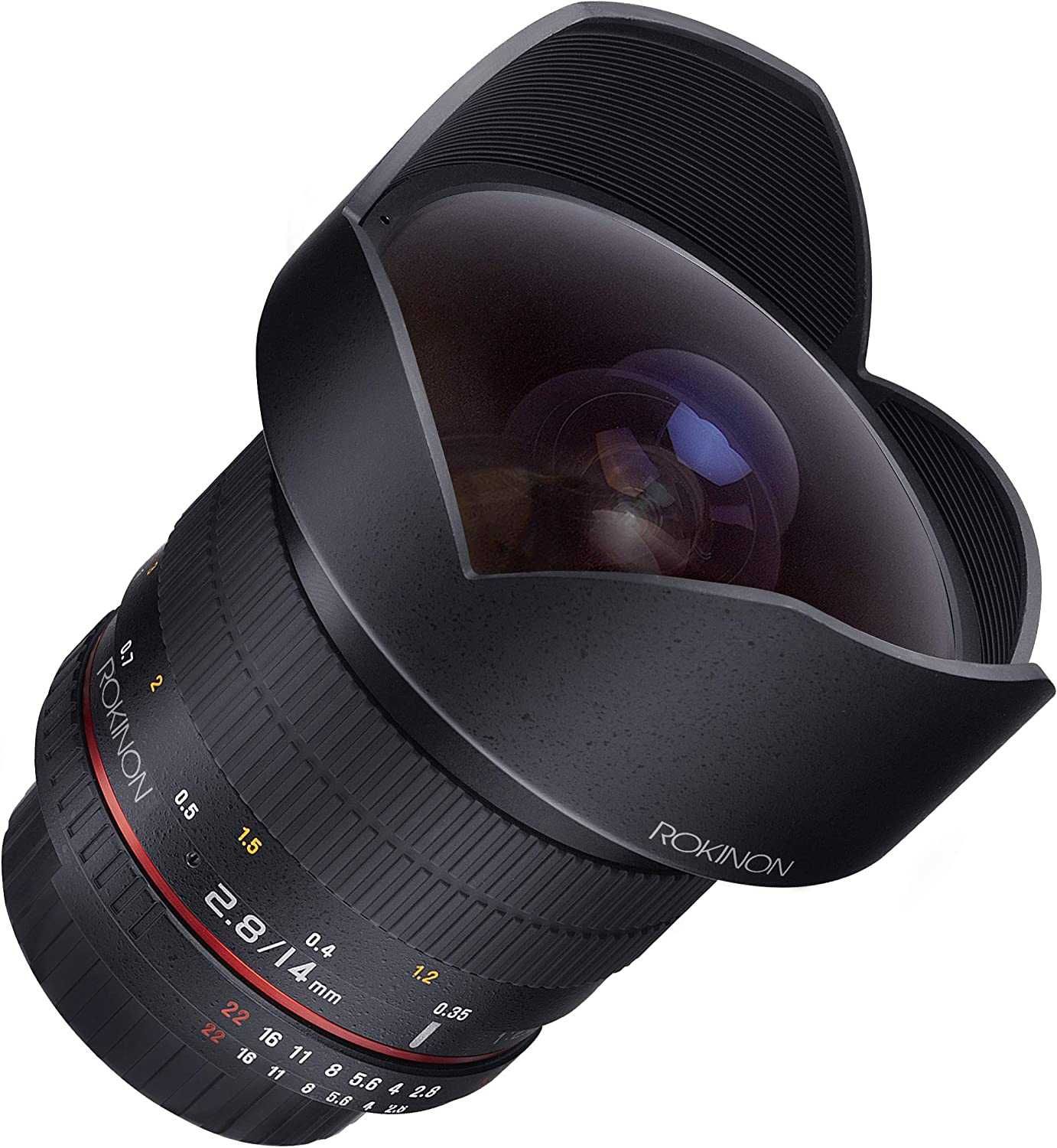 Сверхширокоугольный объектив Rokinon FE14M-C 14 мм F2.8 для Canon