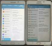 Два планшета samsung Galaxy Tab A