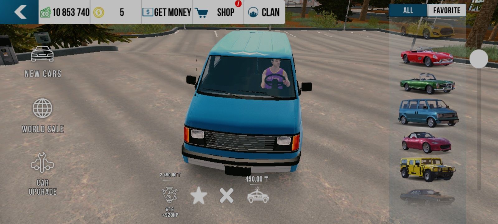 Продам акк в car parking