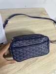 Барсетка Goyard, Гоярд, синяя