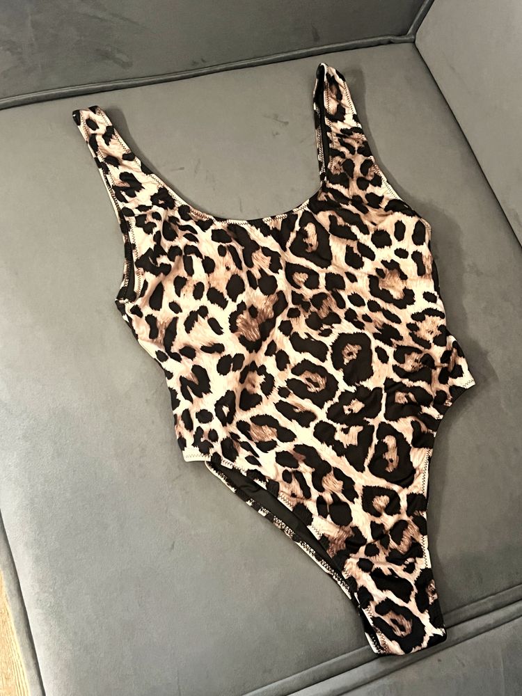 Zara купальник новый леопард женский зара