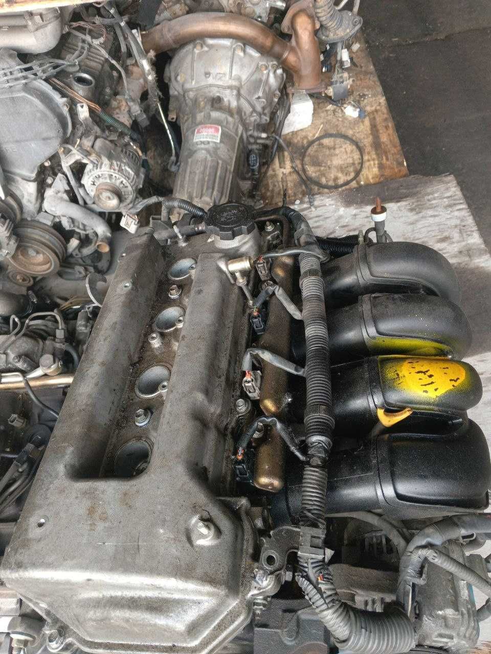 Двигатель 1ZZFE 1zz Toyota Wish, Isis ZNE10 бек