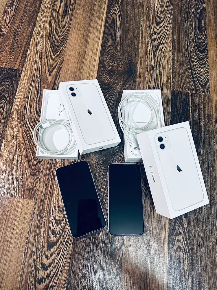 iPhone 11 в отличном состоянии 2 штуки (128 & 64 gb)