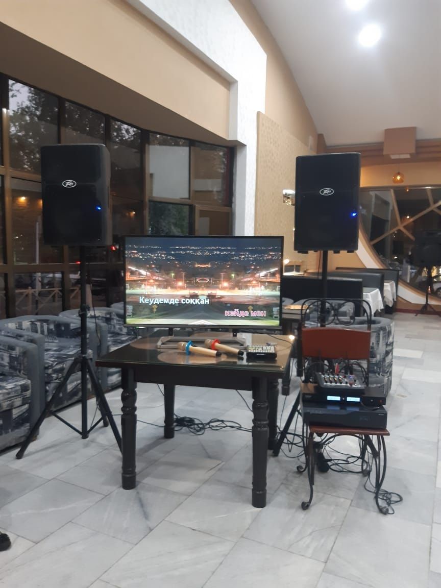 Аренда Караоке прокат Arenda karaoke prokat микрафон калонка обновлени