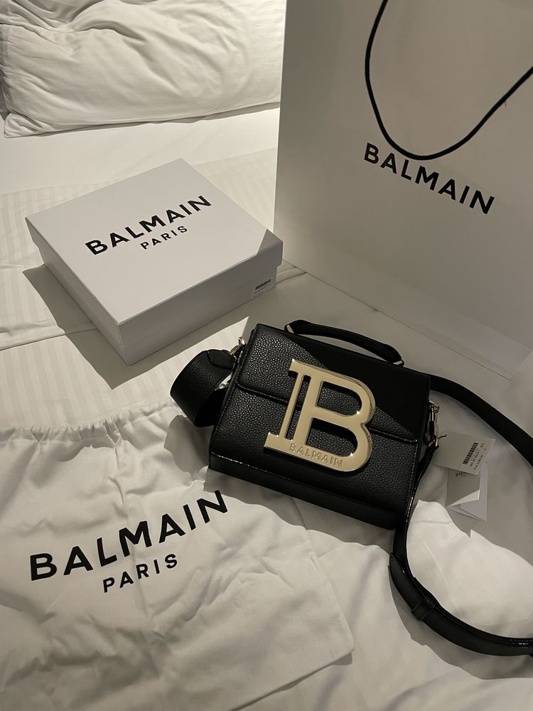 Бренд Balmain оригинал кожа