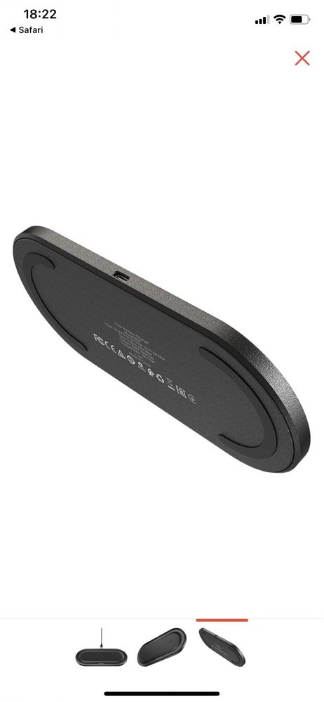 Беспроводное зарядное устройство BQ7 Prominent 2х10W