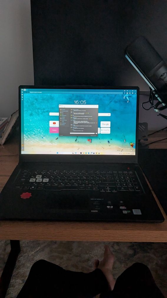 Игровой ноутбук Asus Tuf Gaming F17