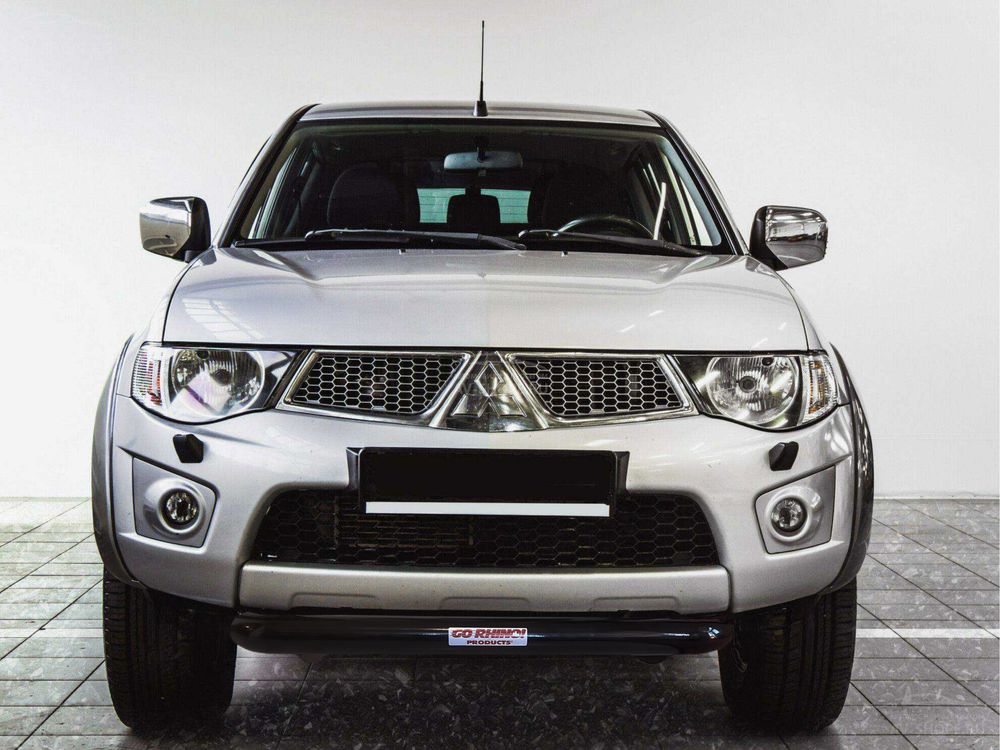 Защита бампера на mitsubishi l200 montero pajero sport