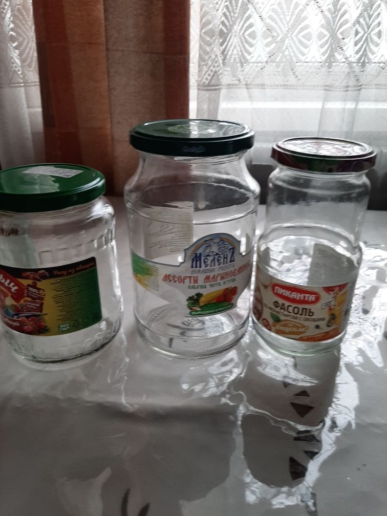 Банки 1л, 2л.,  0,5 и 0,7 литровые