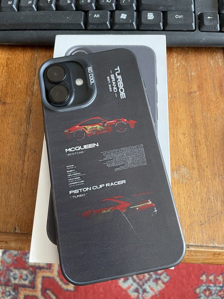 Iphone 16 Plus, 128gb, black, айфон 16 плюс