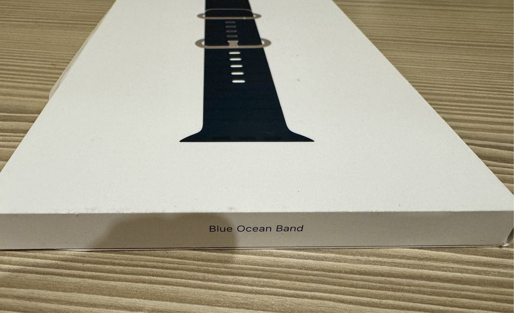 Ремешок Apple Ocean Band Blue для Apple Watch Ultra 49 mm. Оригинал