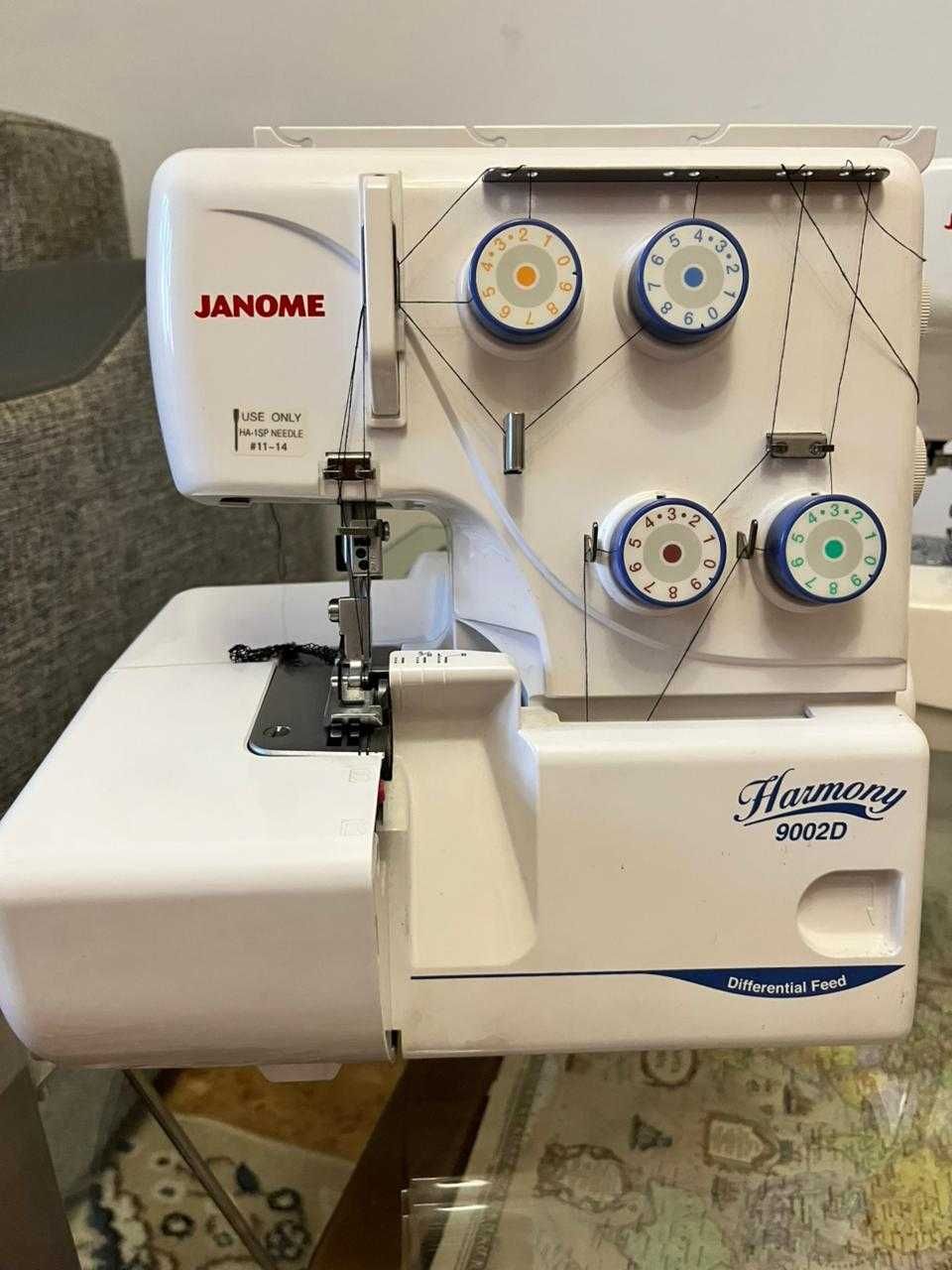 Продам Оверлок JANOME Harmony 9002D