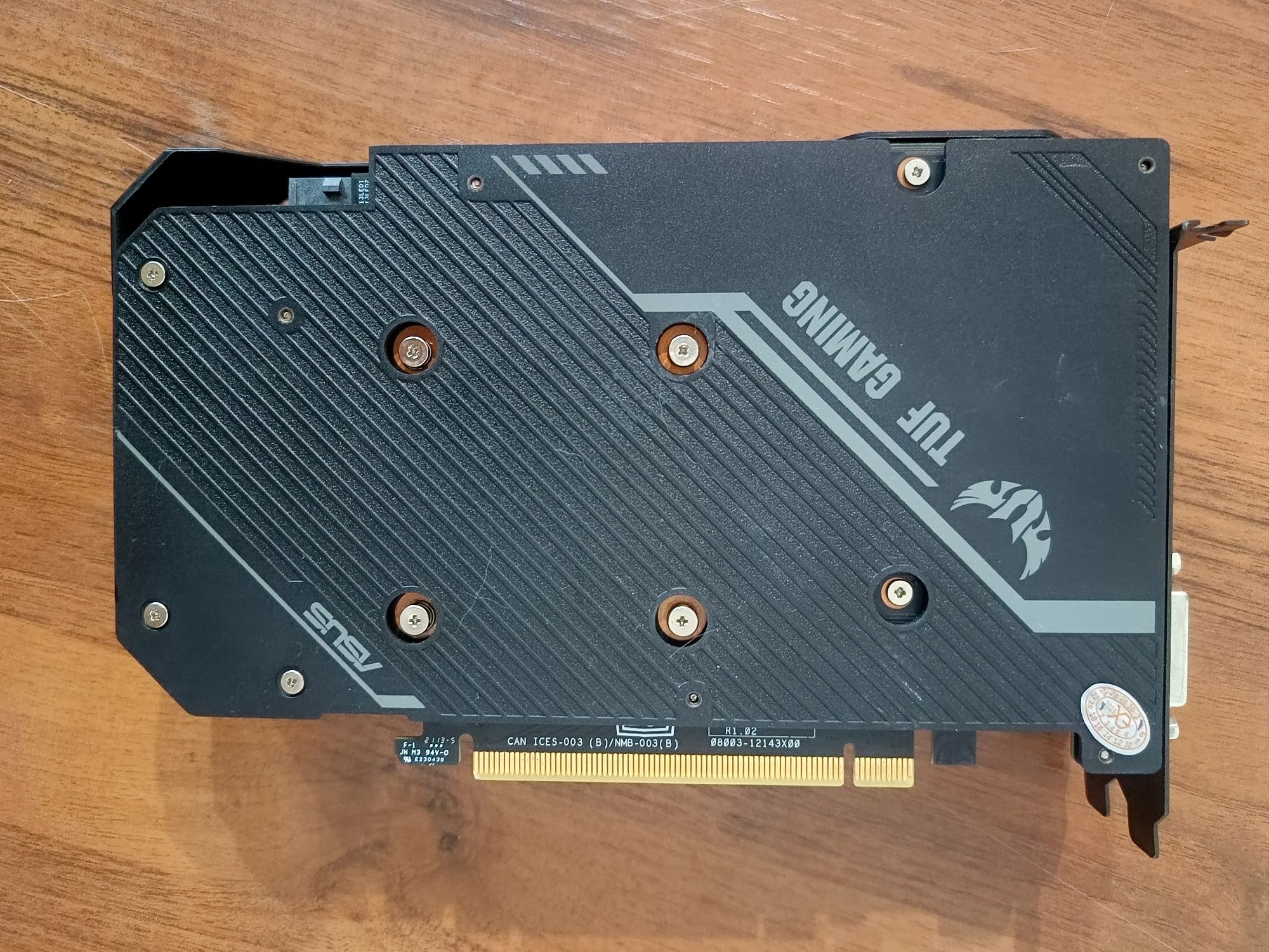 GTX 1660TI 6GB ASUS Tuf видеокарта