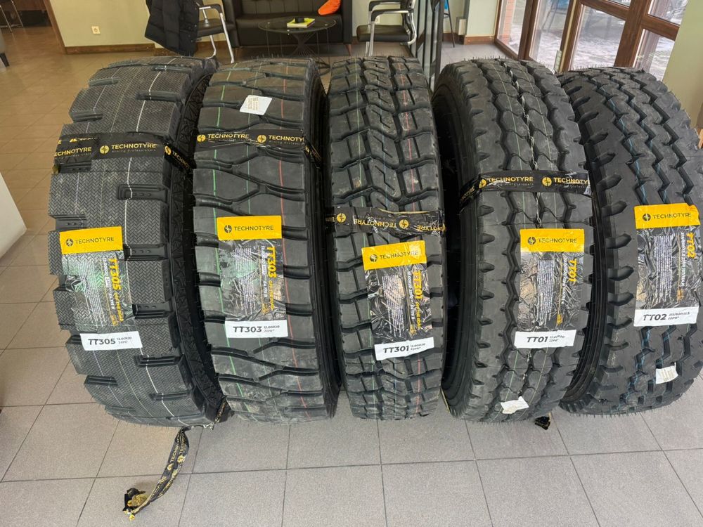 Шины грузовые TechnoTyre 12R22.5 качество премиум 2025