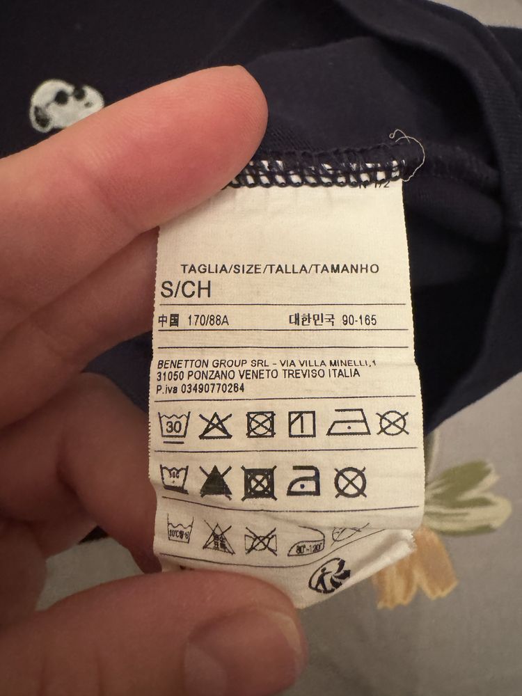 Футболка детская на 10-14 лет, BENETTON
