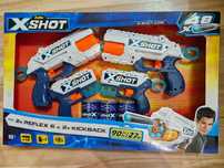 Детский игровой набор для стрельбы X-SHot (4 пистолета)