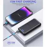 Внешний аккумулятор  карманный зарядник power bank 15000 mah
