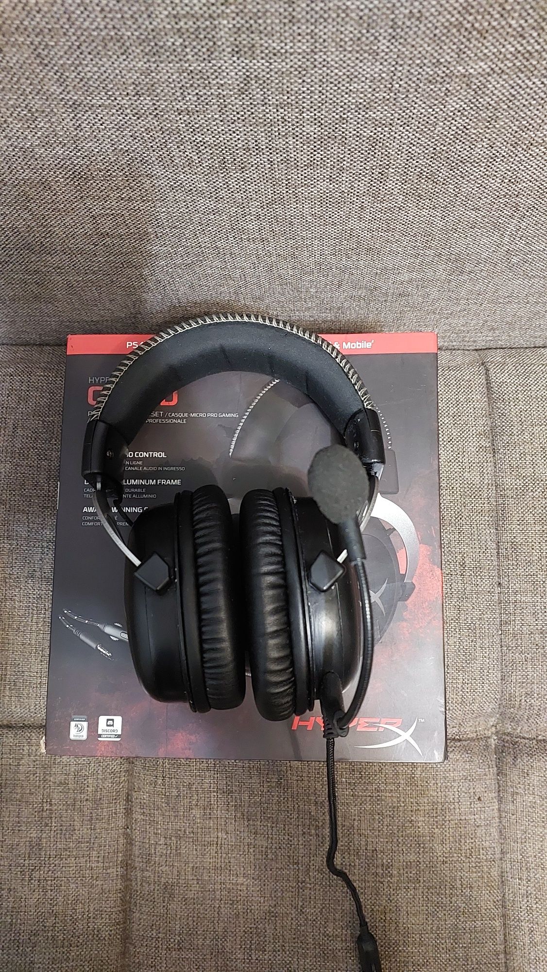 Наушники Hyperx Cloud Silver
