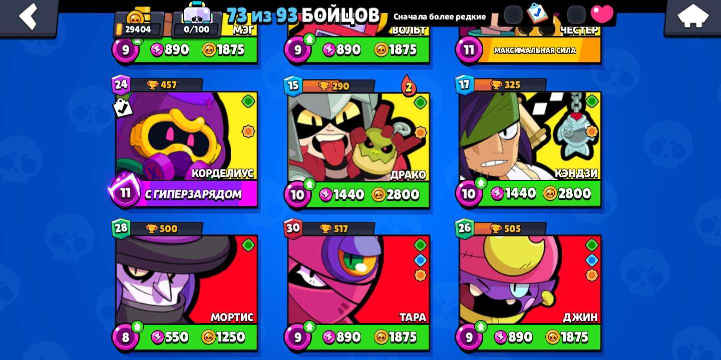 Аккаунт в Brawl Stars