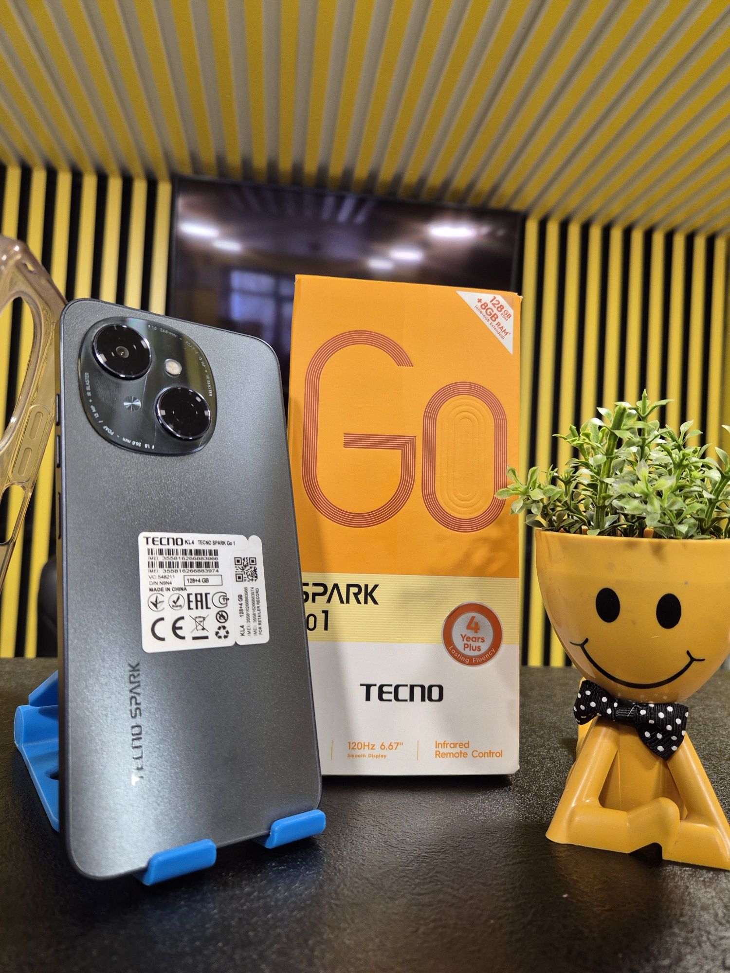 Tecno spark GO1, 128гб