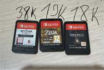 Картриджи для Nintendo Switch(Ведьмак 3 CE, Zelda, Dark Souls)