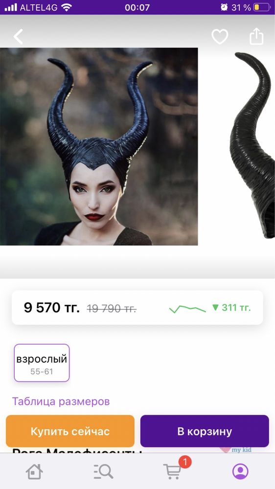 Образ для малефисенты