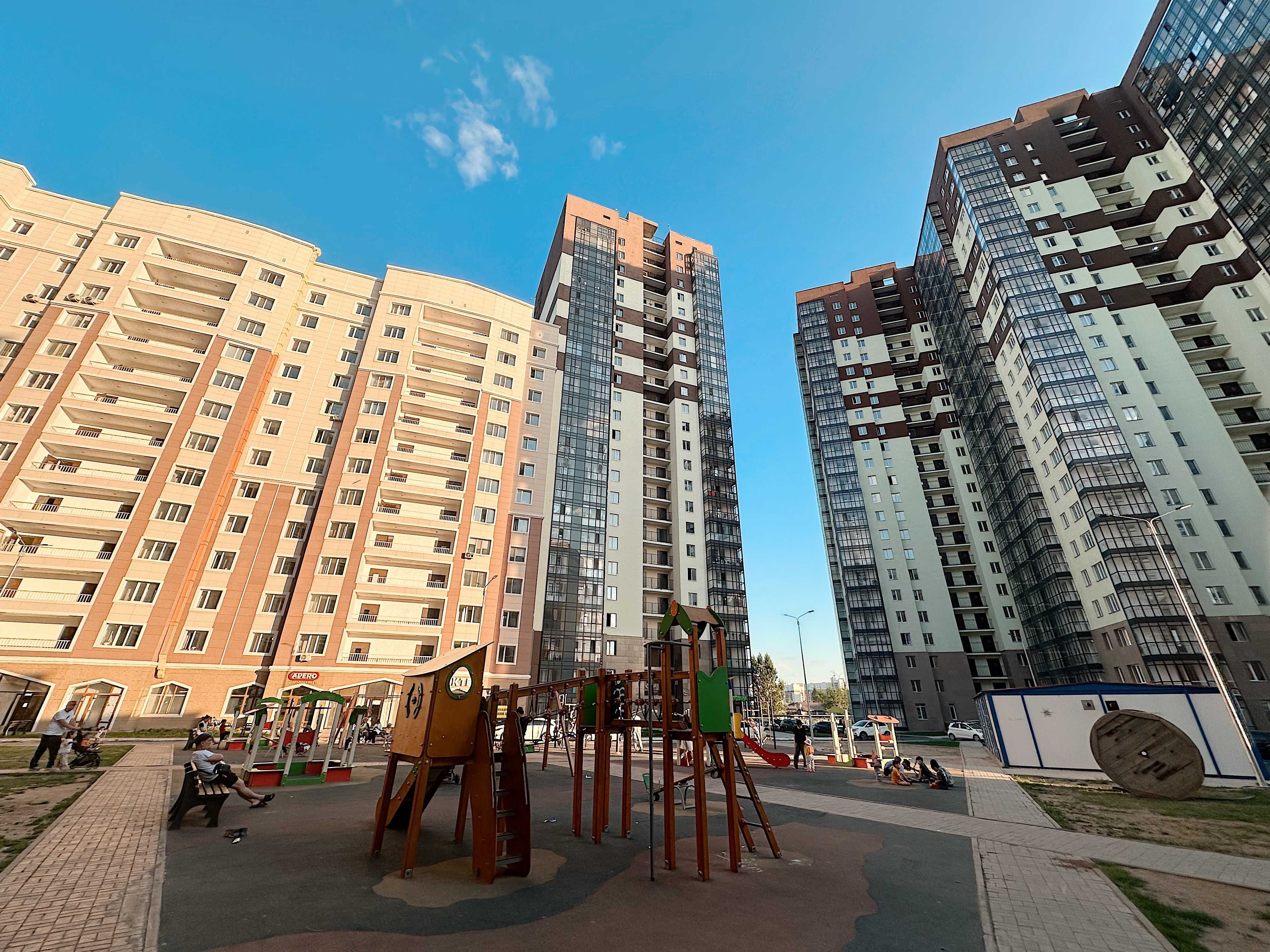 3-комнатная квартира · 89.6 м² · 16/24 этаж, Мукан Тулебаев 5