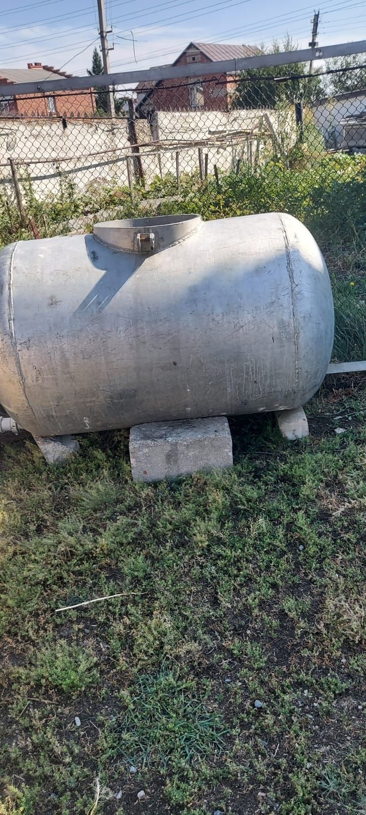 Продам алюменевую бочку