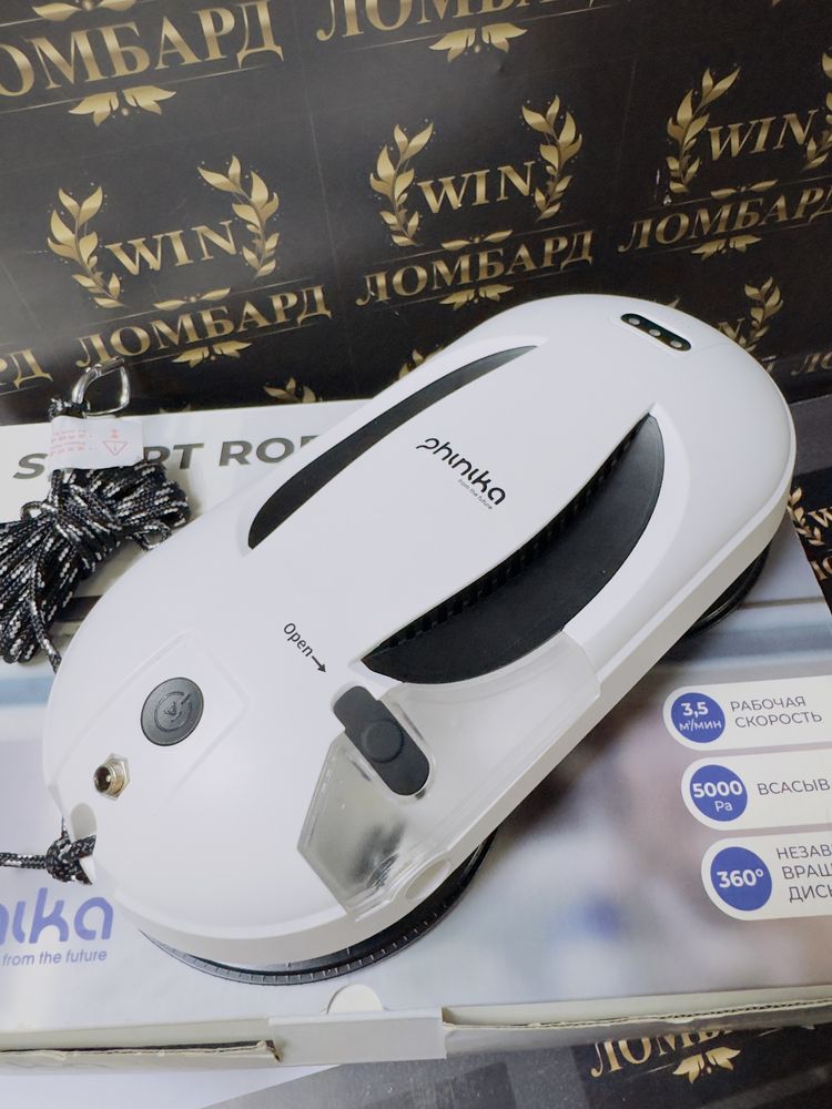 Стеклоочиститель PHINIKA S2 белый smart robot/Win Lombard
