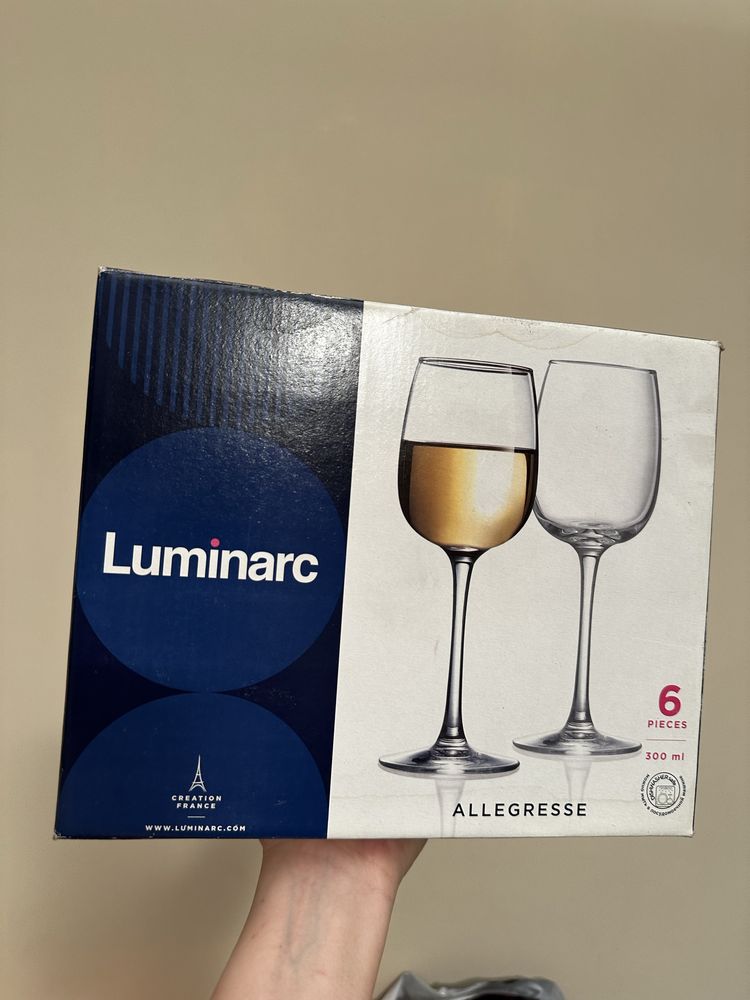 Фужеры Luminarc 300 мл. Набор 6 шт