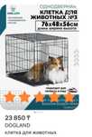 Продам клетку для собаки