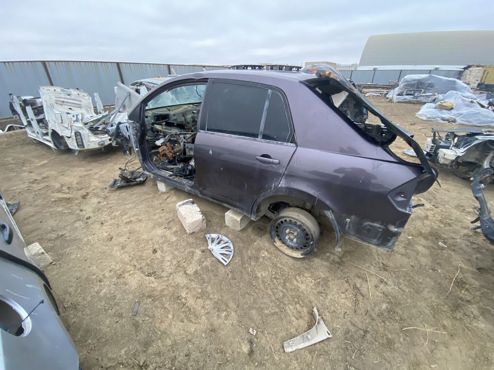 Nissan Tida. Nissan Latio, Nissan Versa по запчастьям г.Атырау