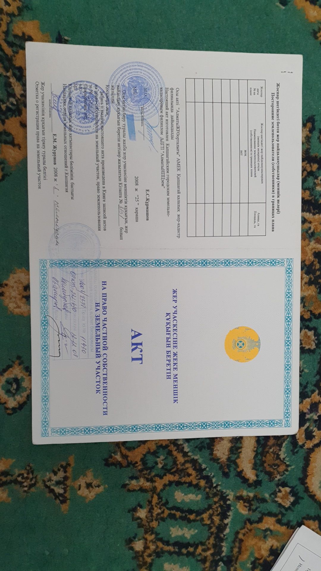 Продам земельный участок
