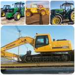 Экскаватор, Погрузчик телескопический, Трактор John Deere