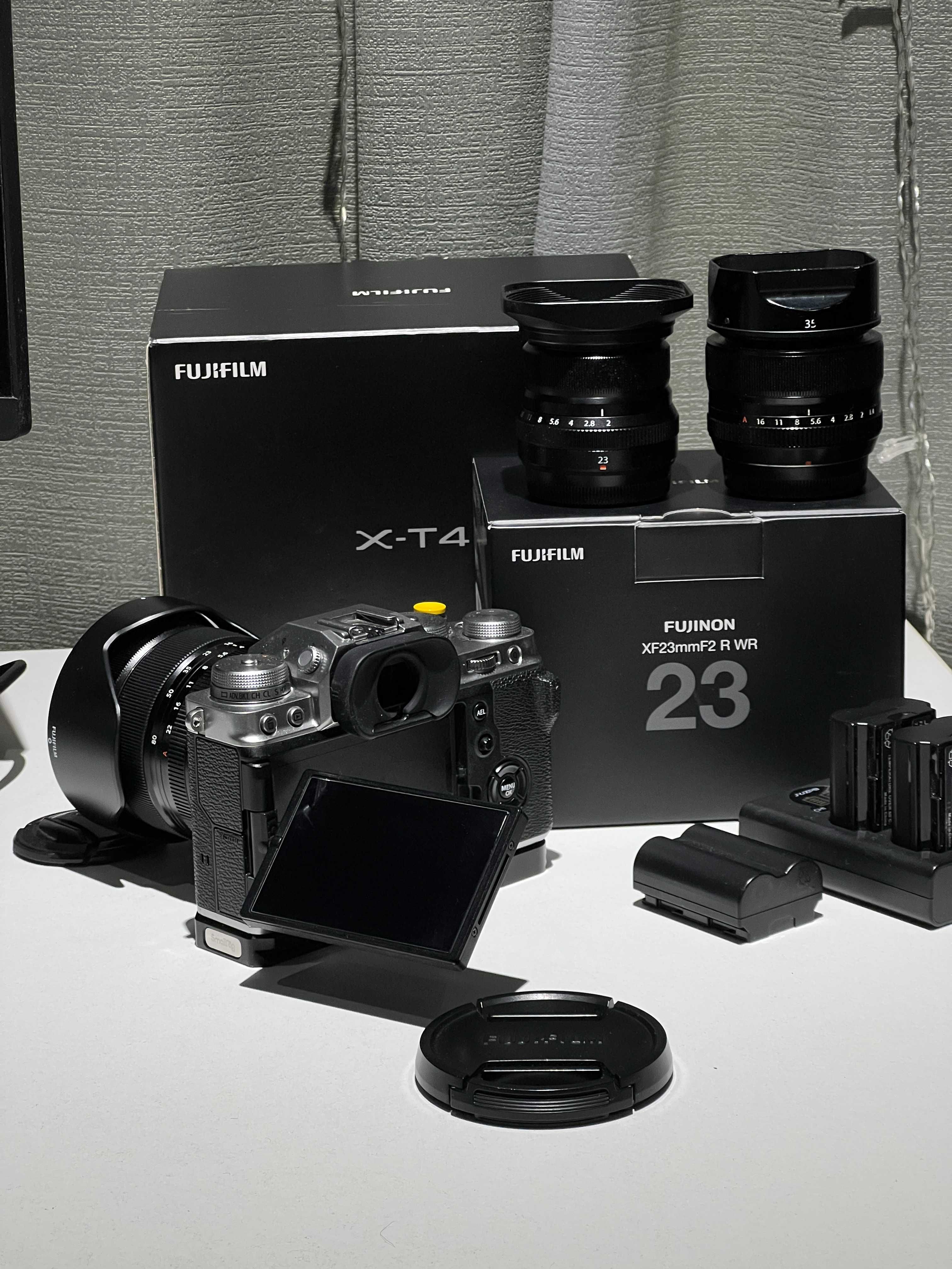 Fujifilm xt-4 + обьективы