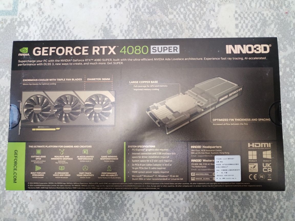 Geforce RTX 4080 super