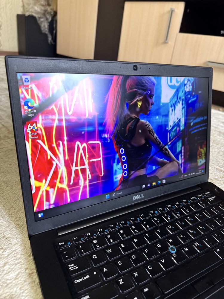 Надёжный бизнес-ноутбук DELL– i7 / SSD / FHD / 8GB RAM