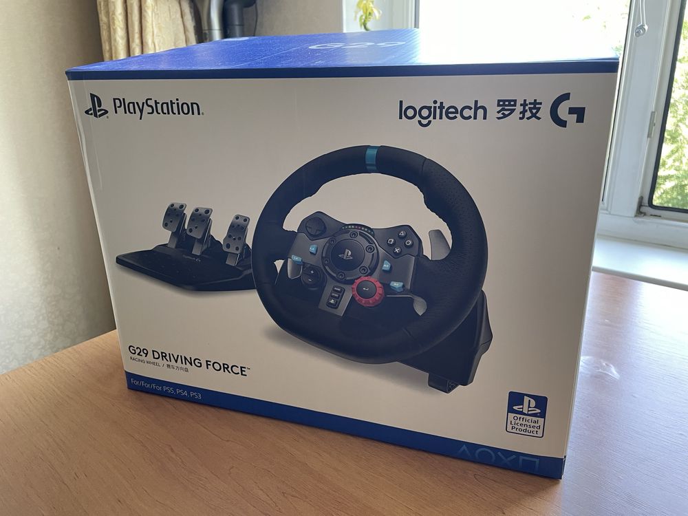 Logitech G29 руль и педали