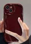 Чехол Бордового цвета на 14 iPhone